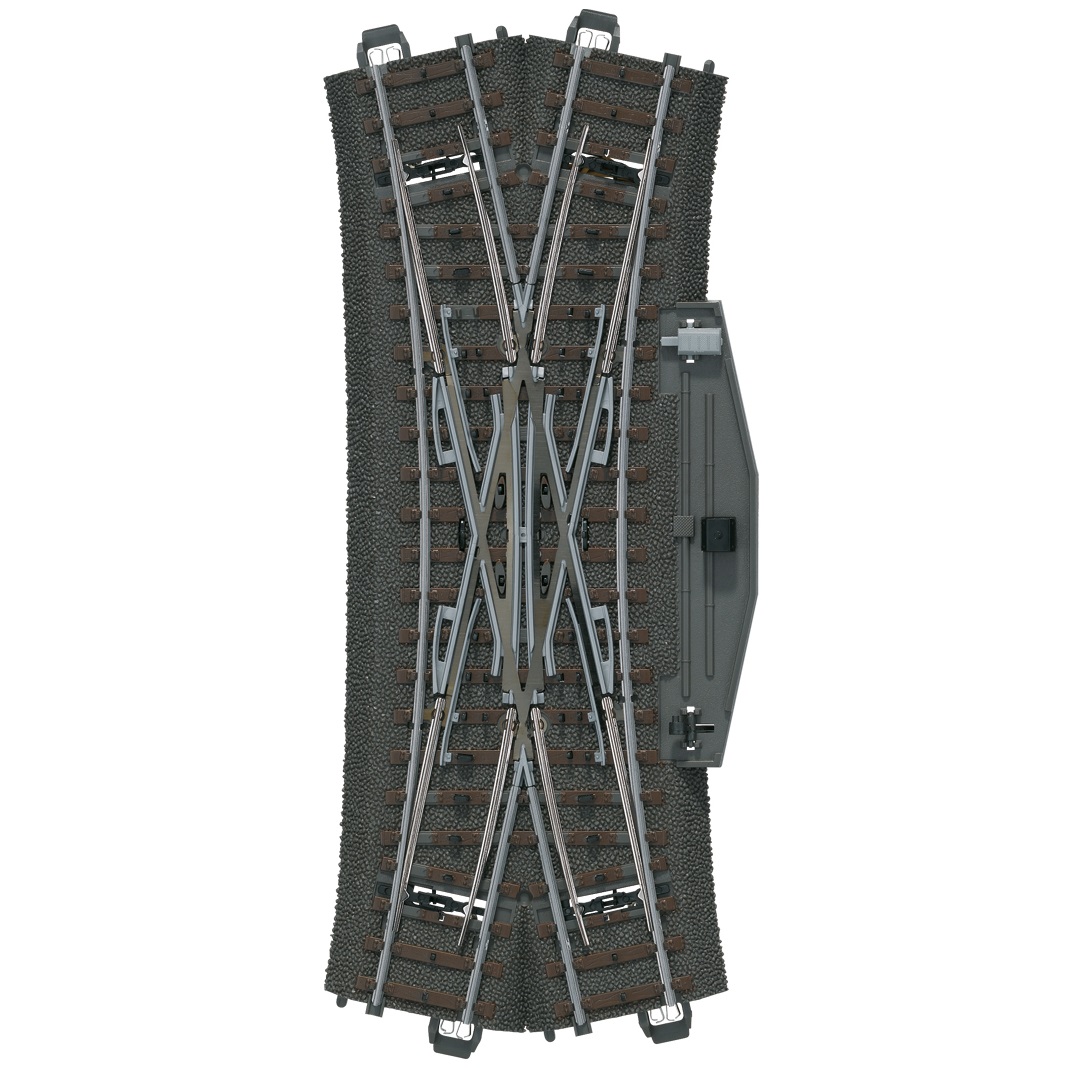 Märklin C Ratapala - Risteysvaihde 188.3mm 24.3°