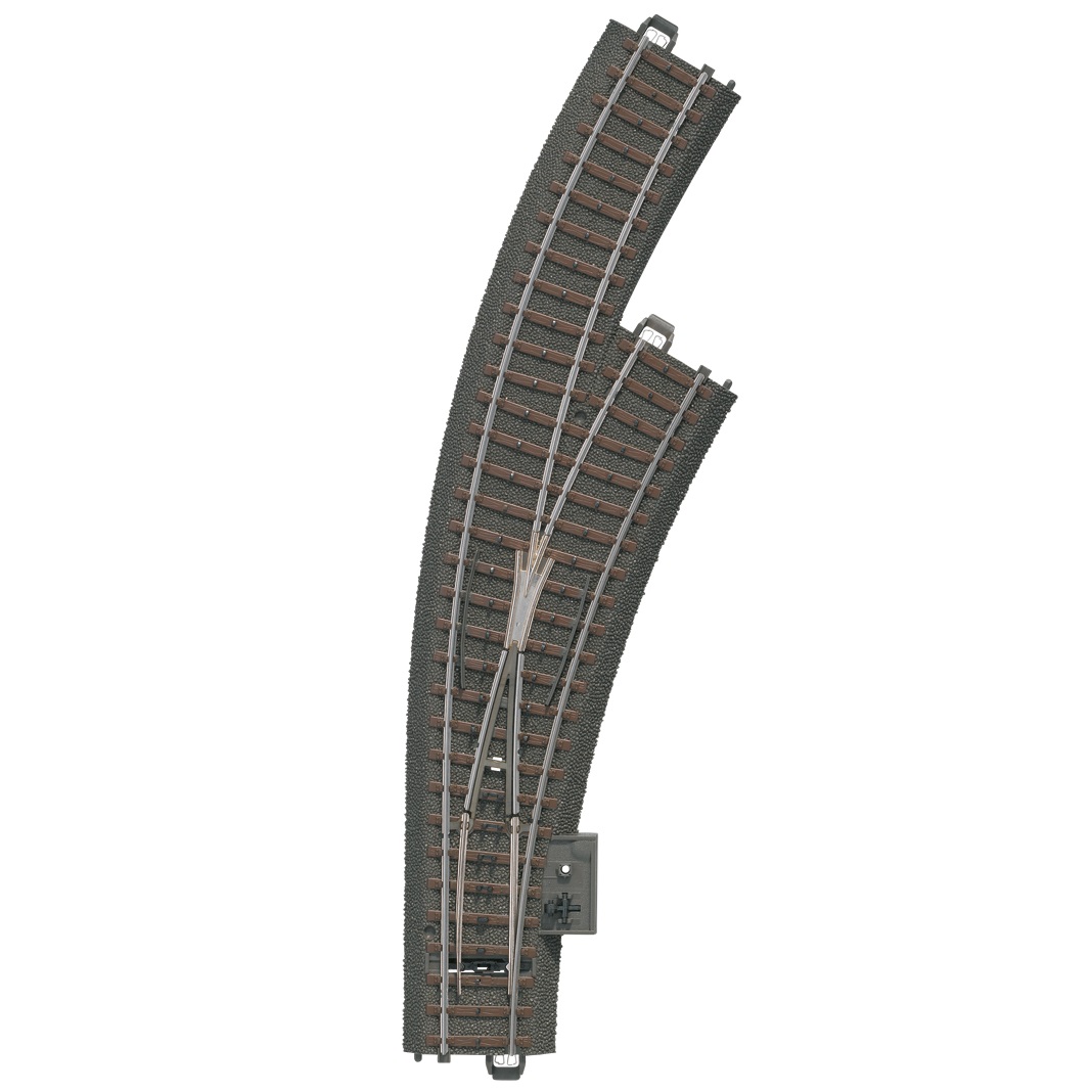 Märklin C Ratapala - Kaarrevaihde R1 30° Oikea