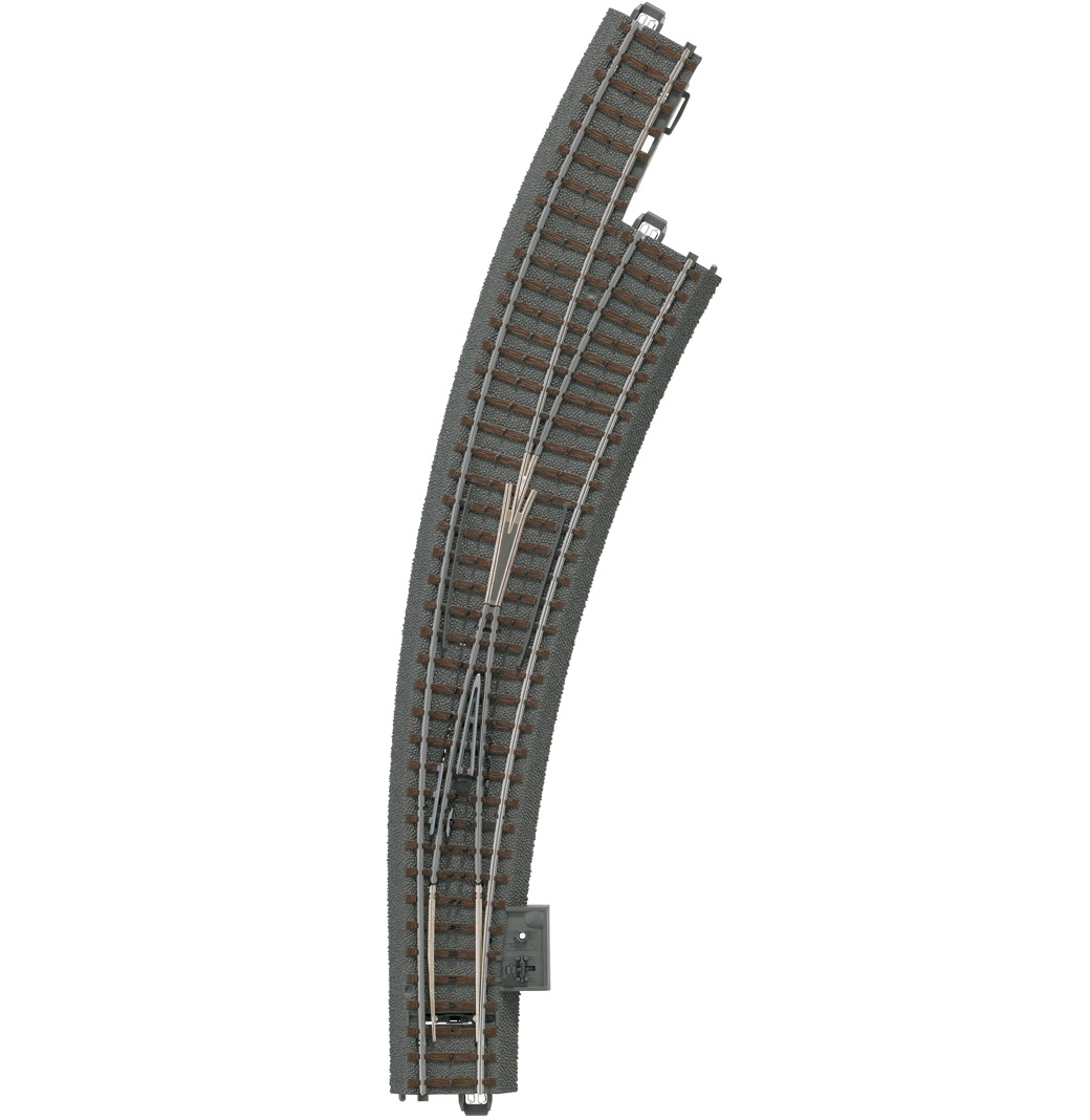 Märklin C Ratapala - Kaarrevaihde R3 30° Oikea