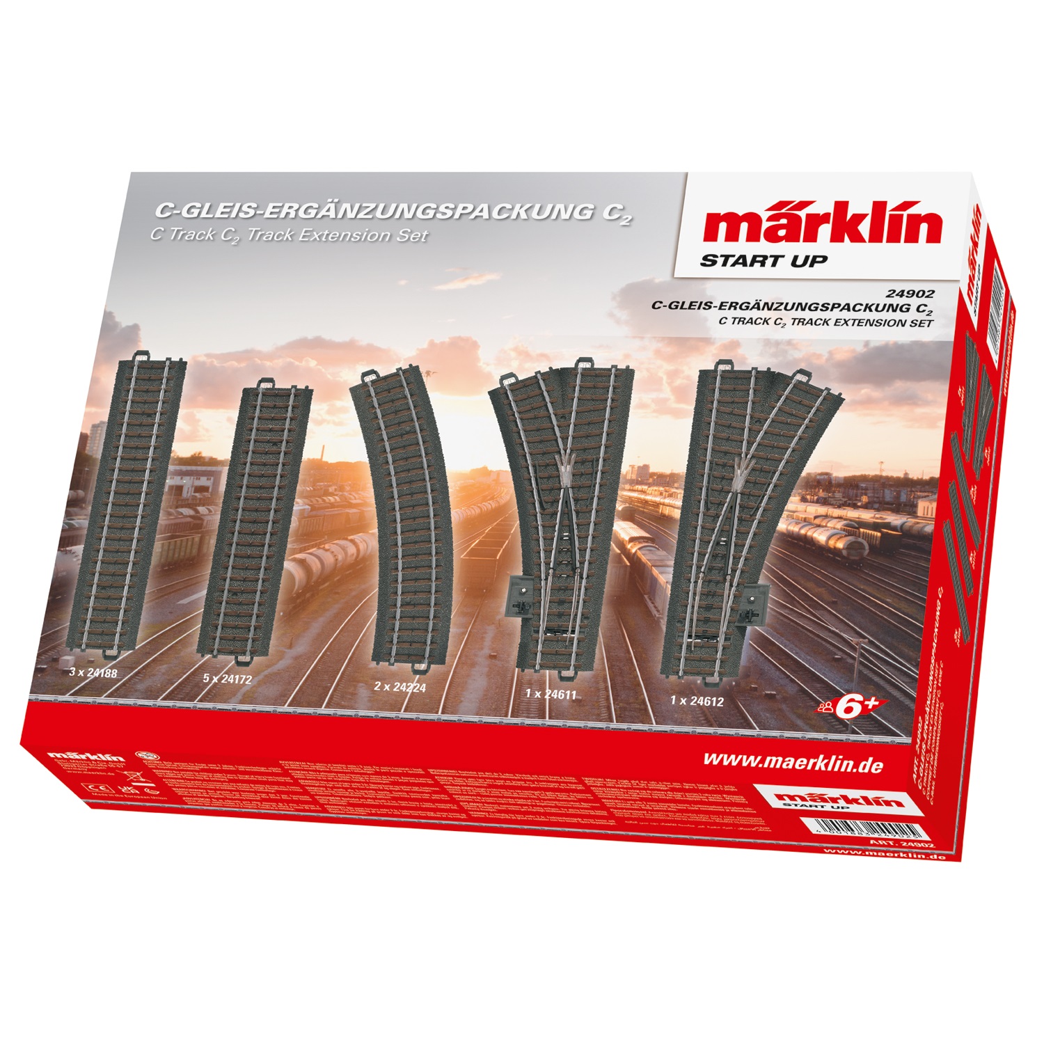 Märklin C-Rata - Laajennussarja C2