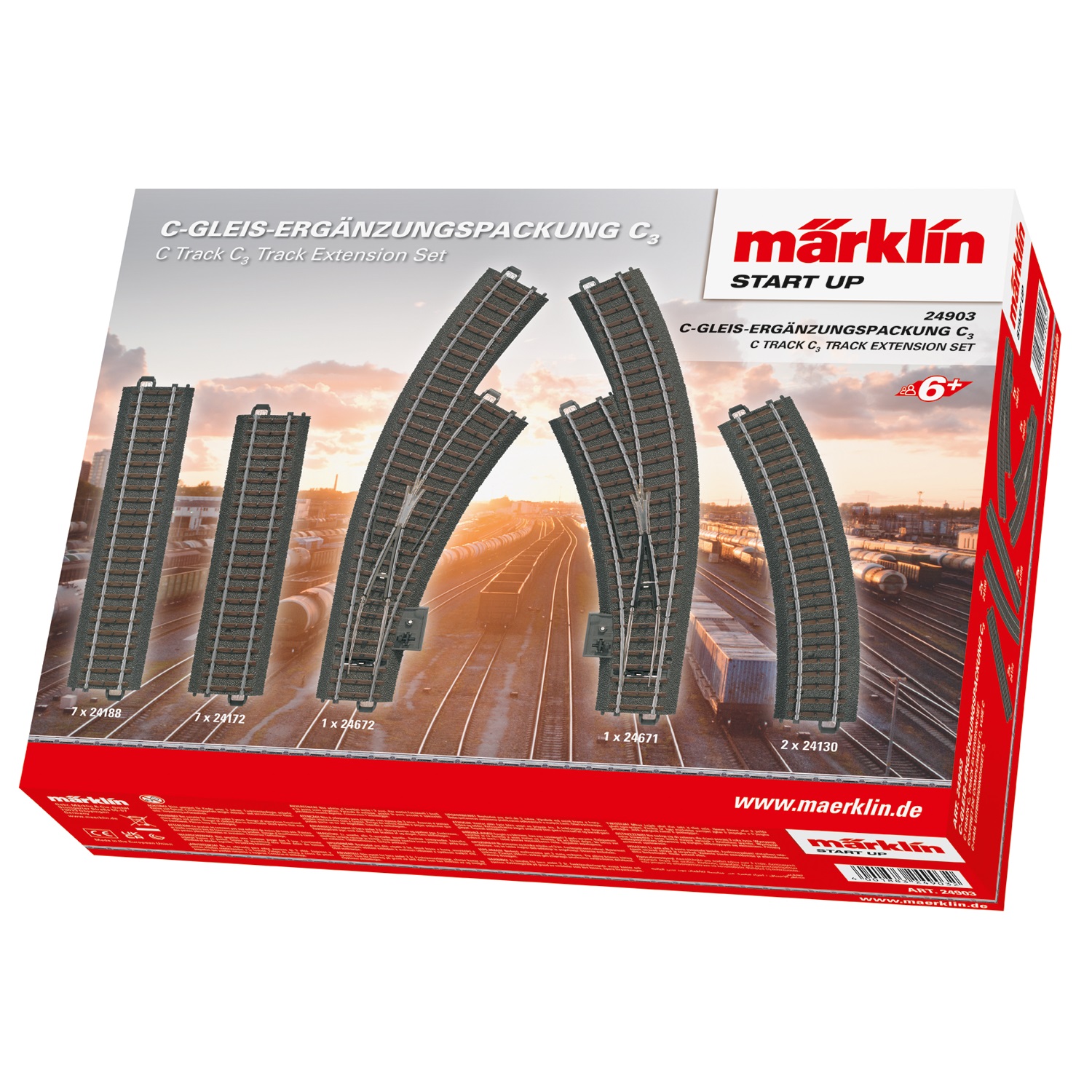 Märklin C-Rata - Laajennussarja C3