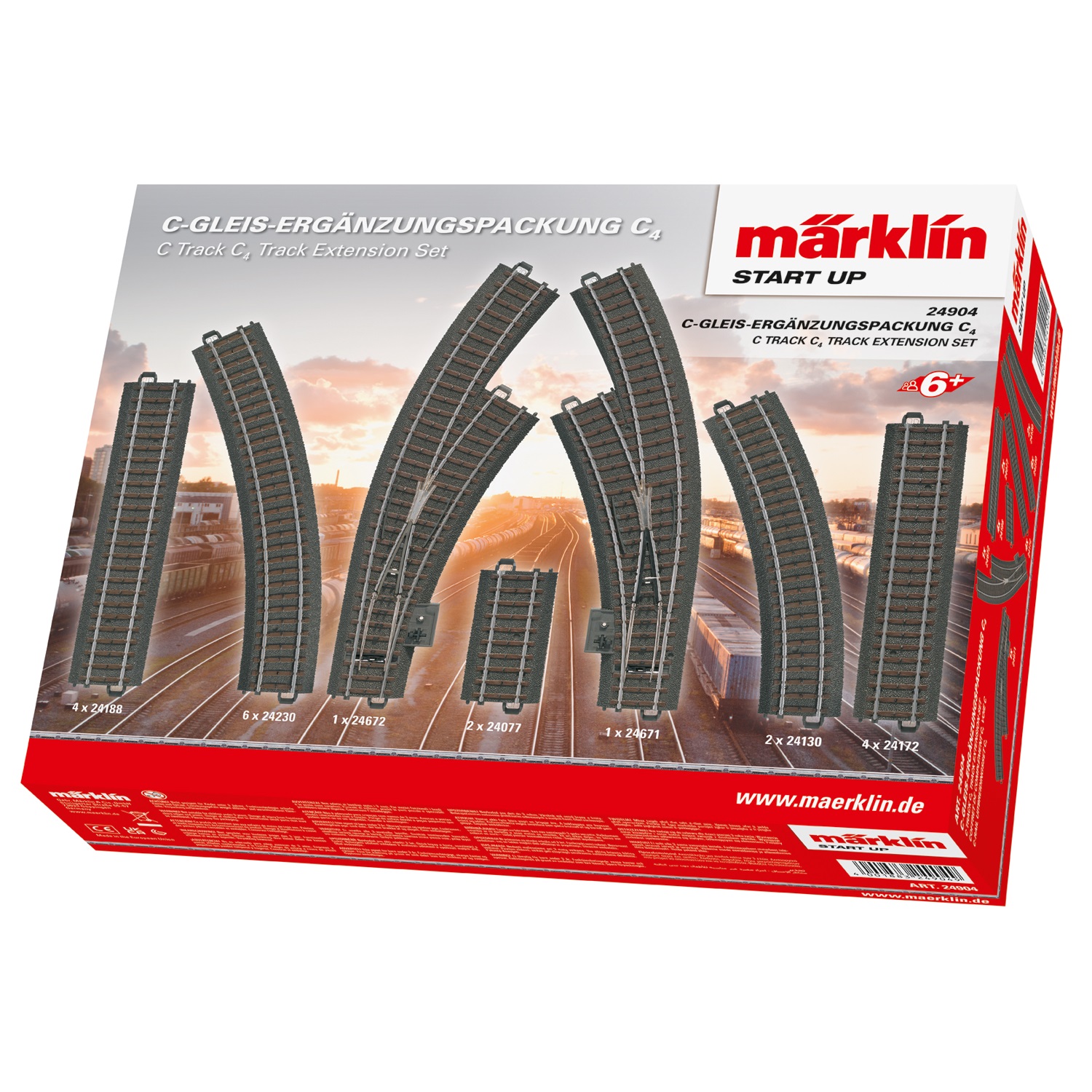 Märklin C-Rata - Laajennussarja C4