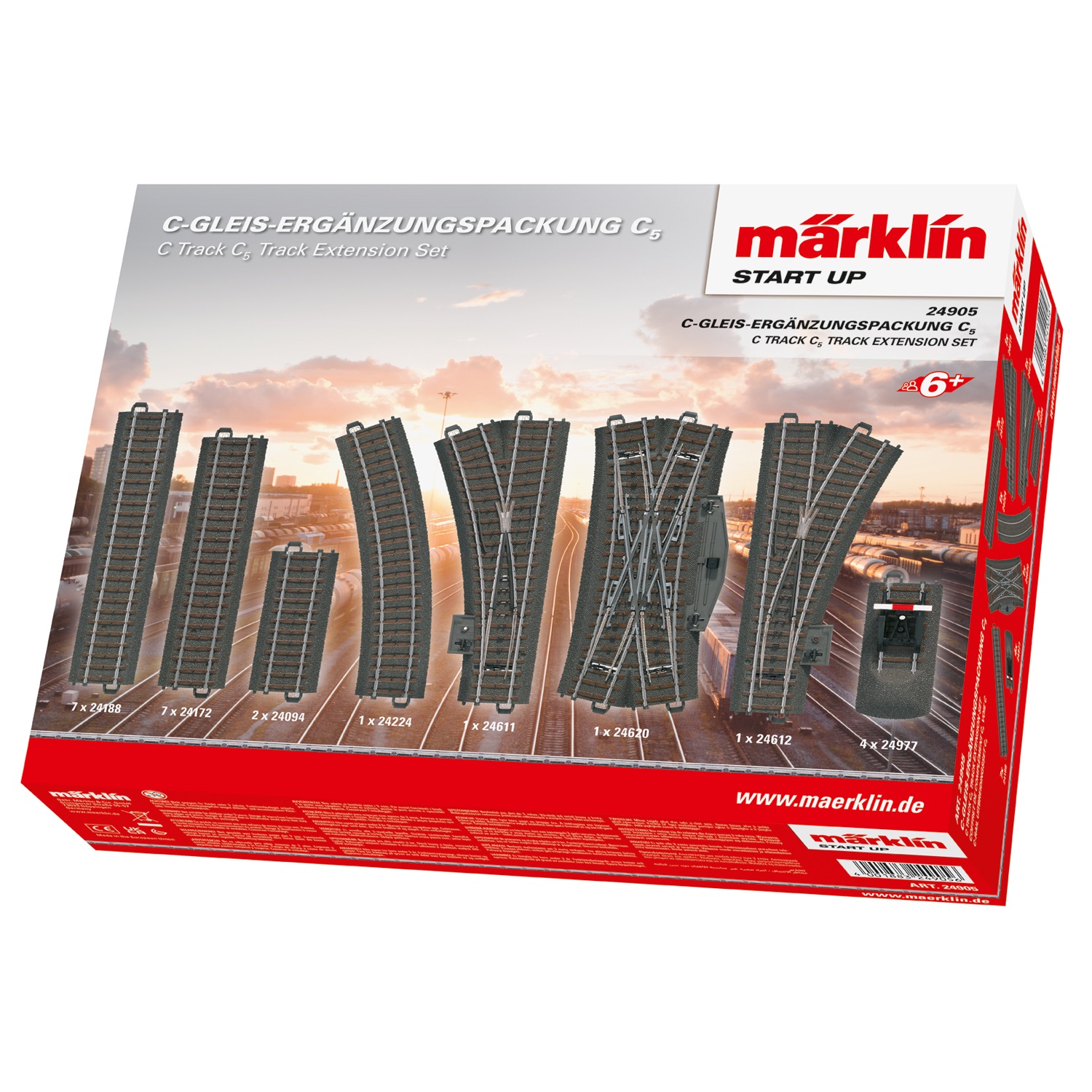 Märklin C-Rata - Laajennussarja C5