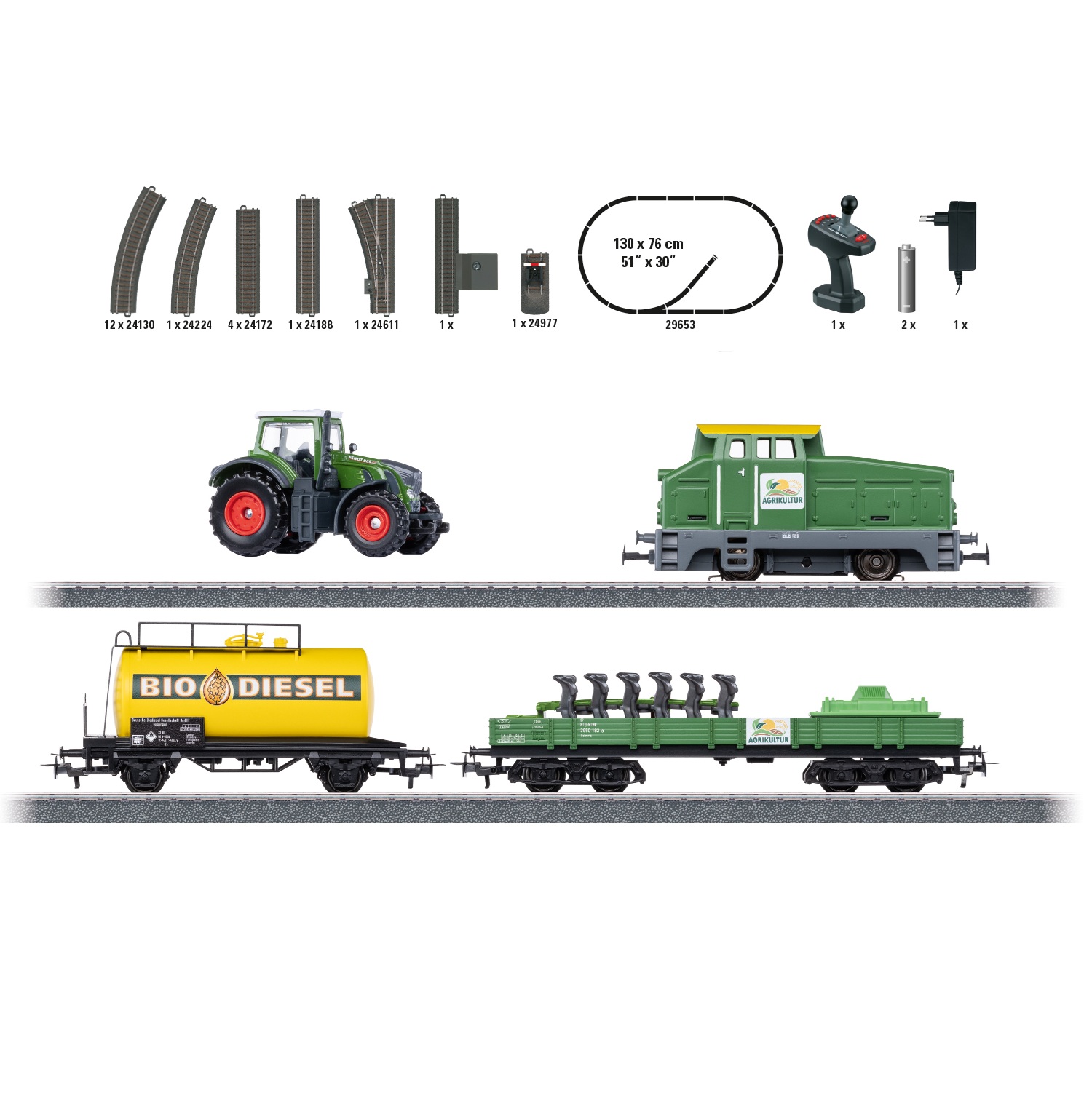 Alternative view of Märklin Start Up "Farming" Starter Set H0