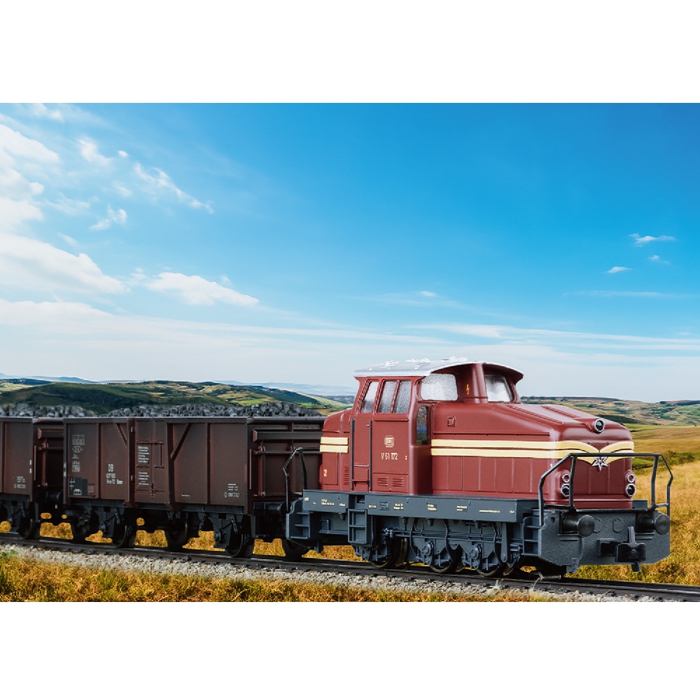 Alternative view of BR V61 172 Henschel DHG 500 dieselveturi DB