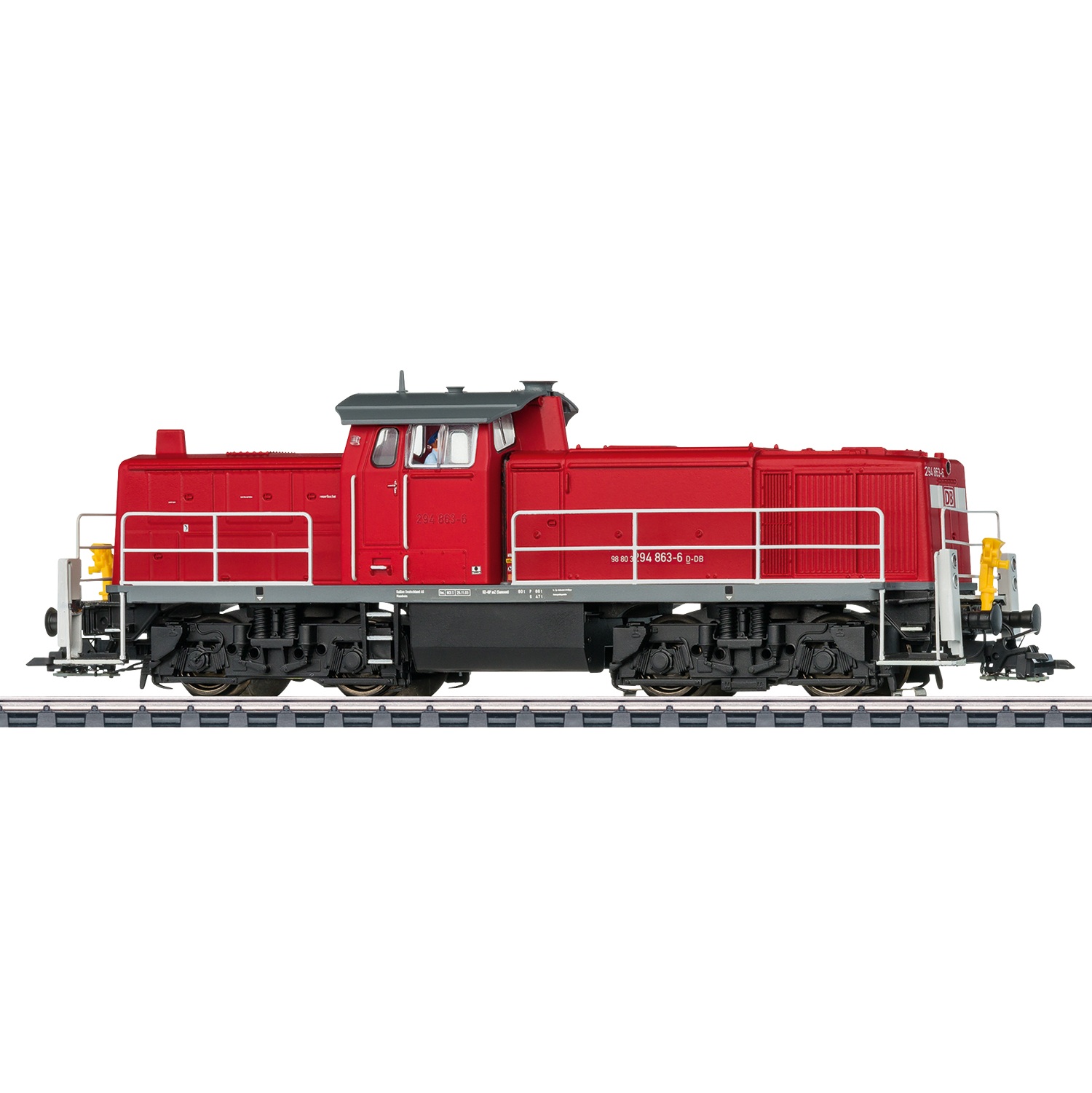 Alternative view of MaK V 90 BR 294 863-6 -dieselveturi DB H0