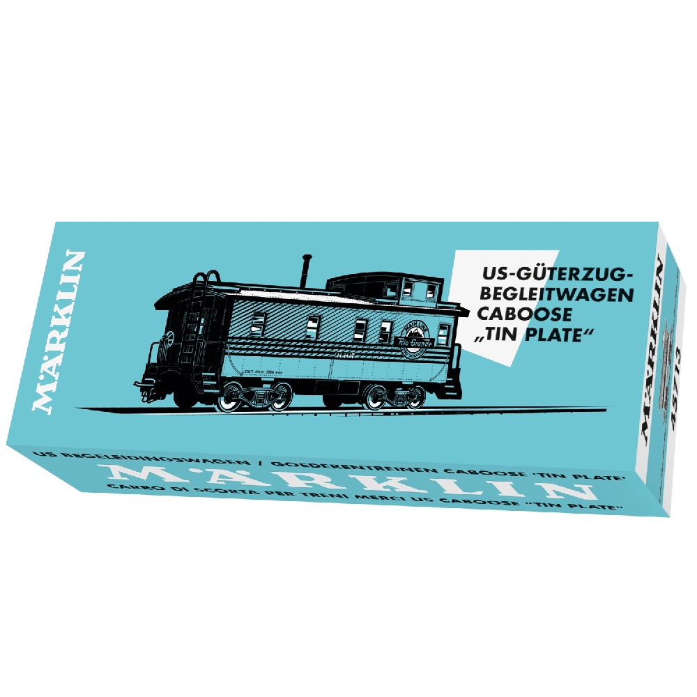 Alternative view of Class C-40-3 Cupola Type Caboose D&RGW