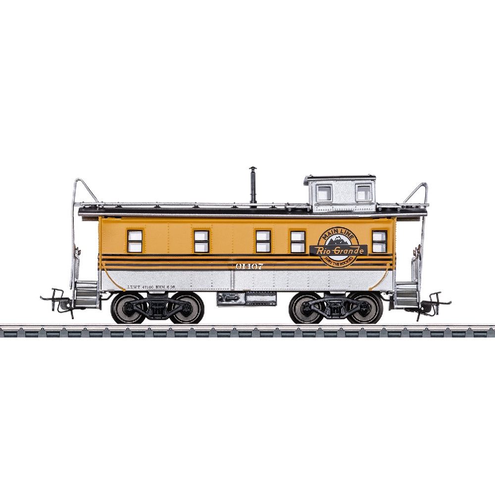 Class C-40-3 Cupola Type Caboose D&RGW