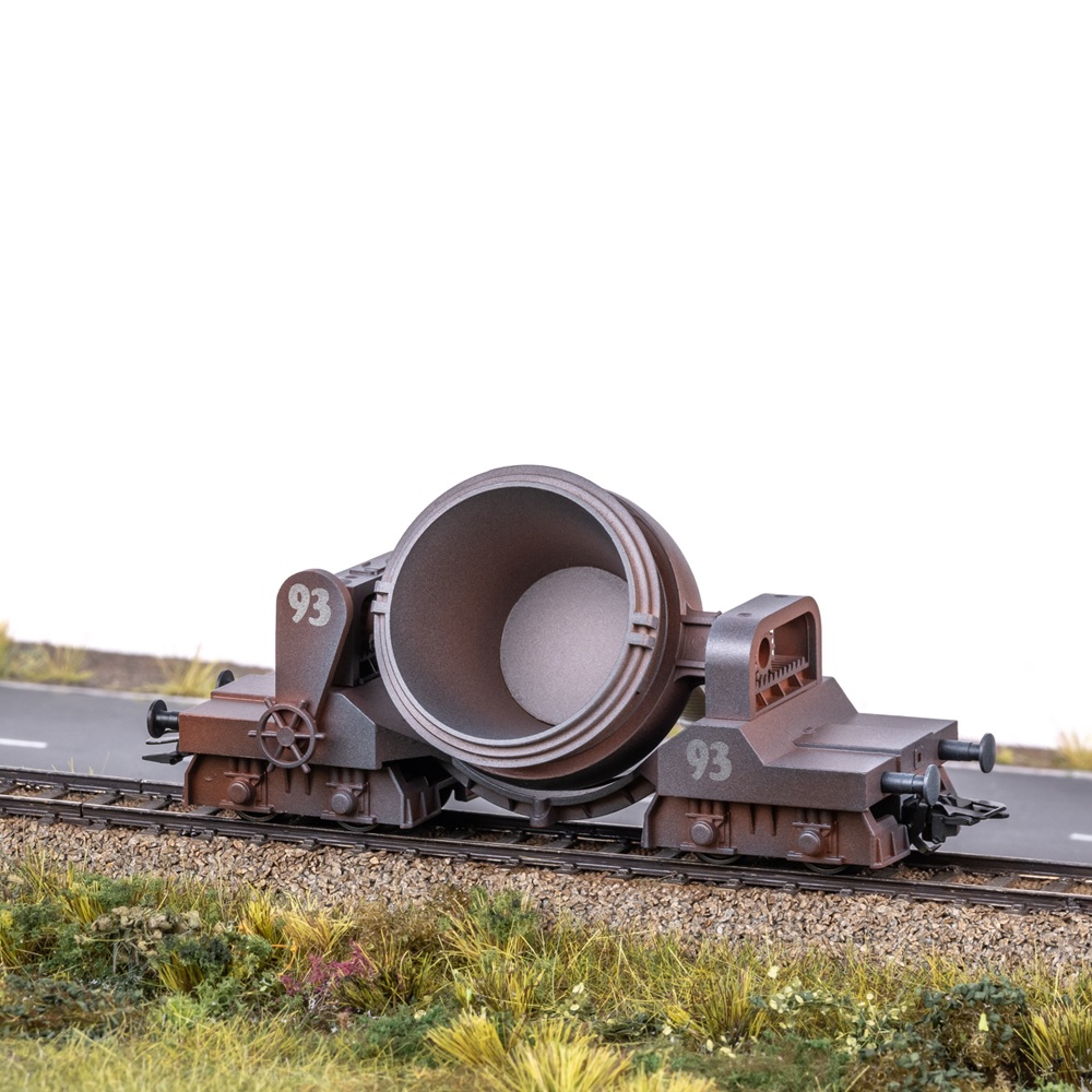Alternative view of 2-osainen teräskuonavaunusarja