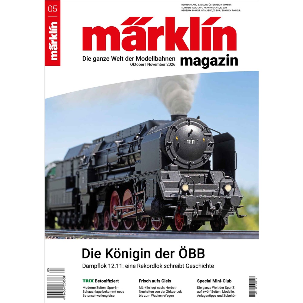 Märklin Magazin 05/2026 Oktober/November DEU