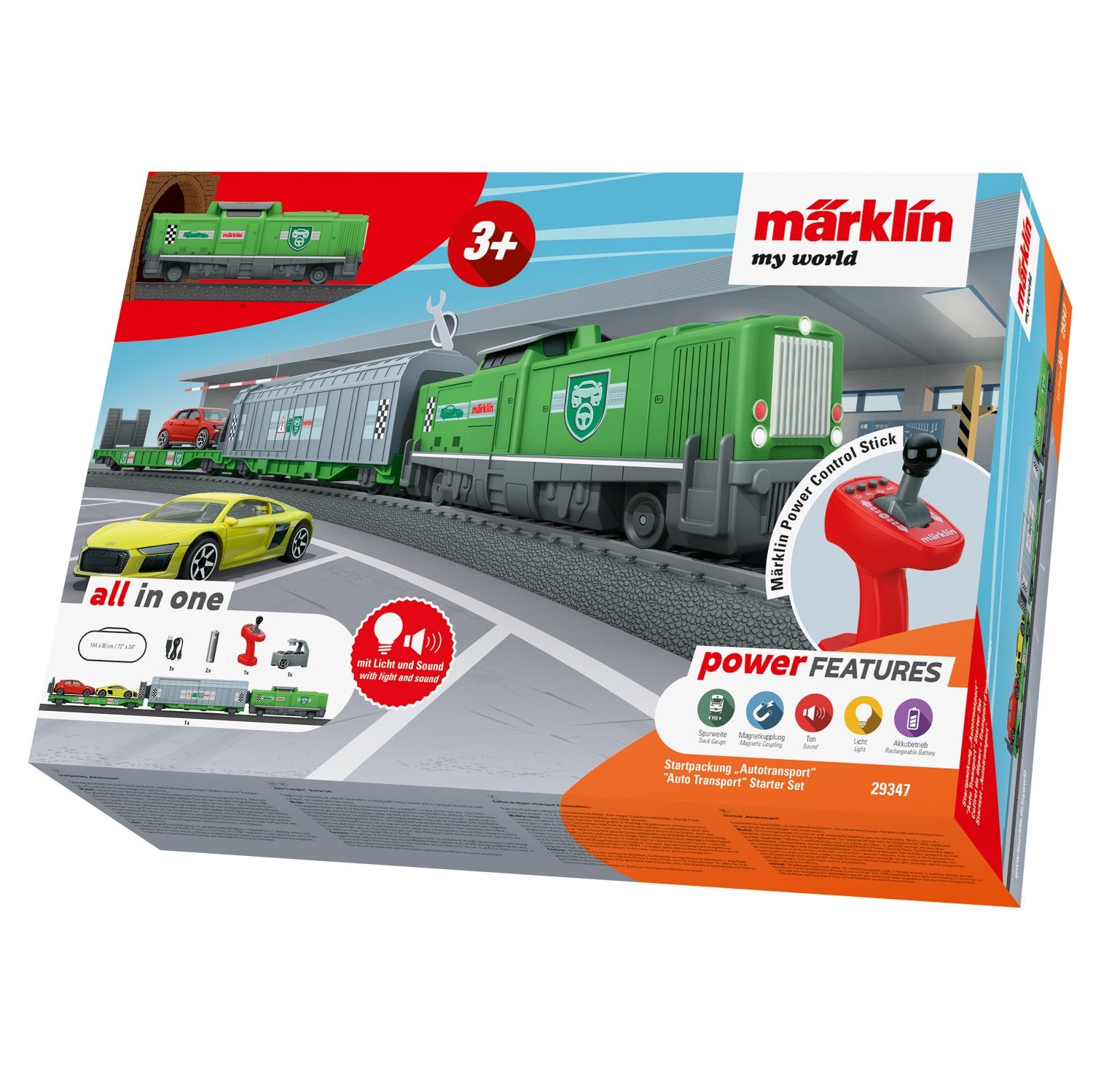 Alternative view of Märklin My World Auto Transport -Aloituspakkaus
