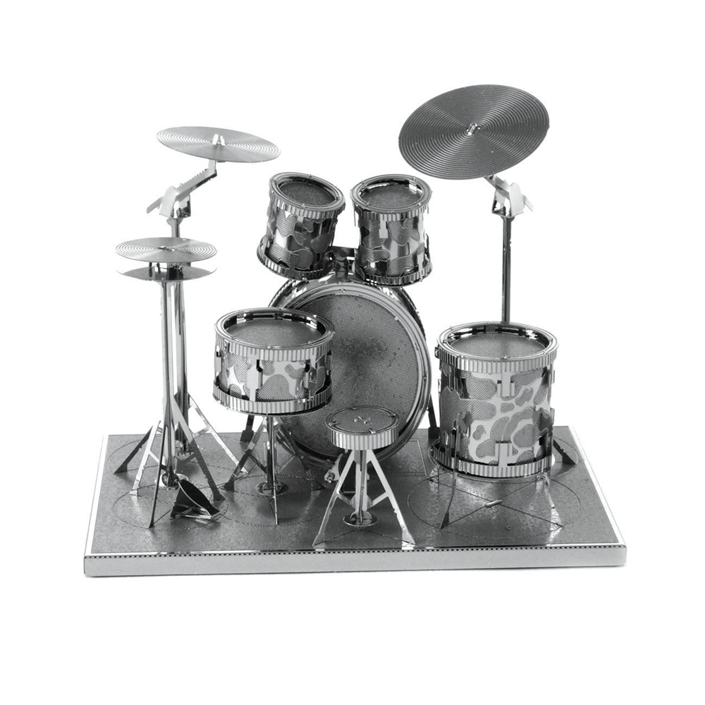 Alternative view of Metal Earth - Drum Set