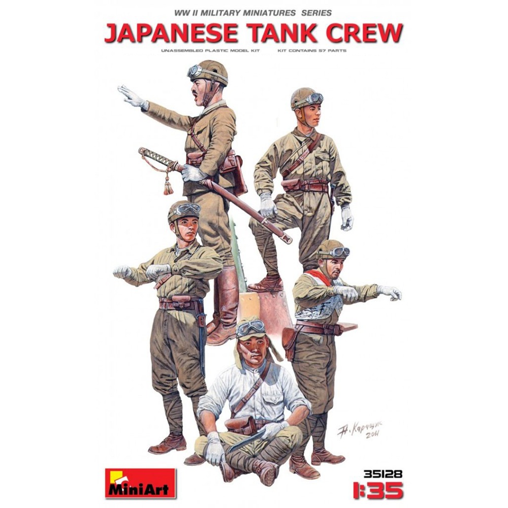 WW2 Japanese Tank Crew 1:35