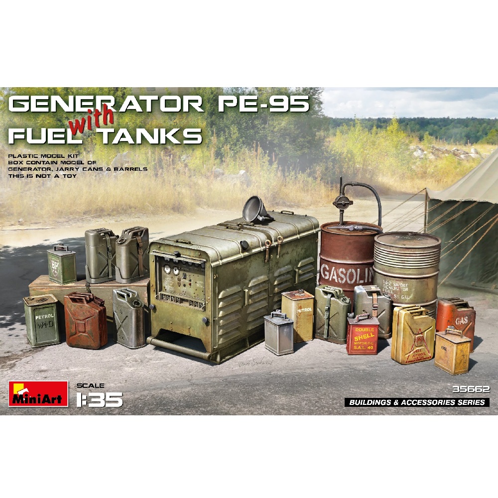 PE-95 Generator with Fuel Tanks 1:35