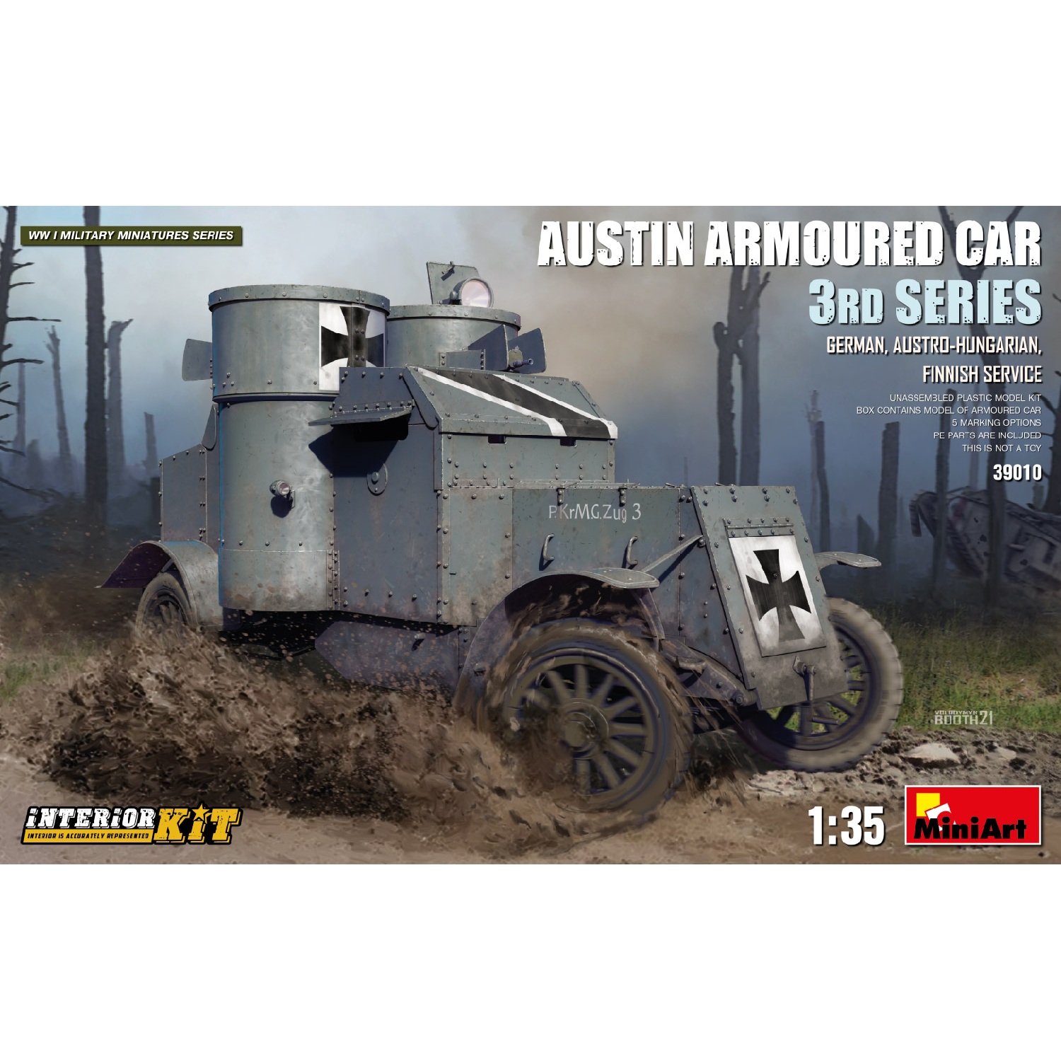 Austin Armoured Car 3rd Series 1:35 SUOMI