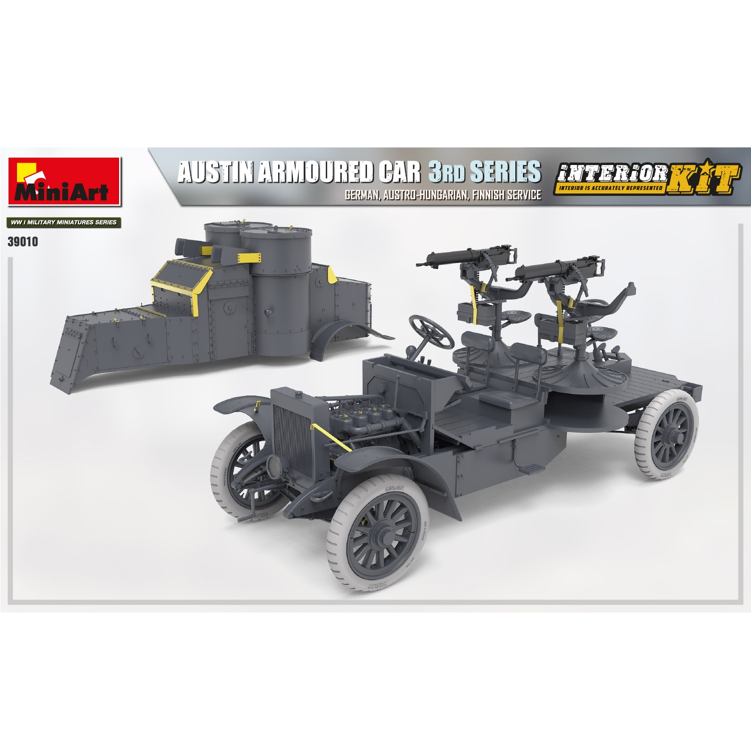 Alternative view of Austin Armoured Car 3rd Series 1:35 SUOMI