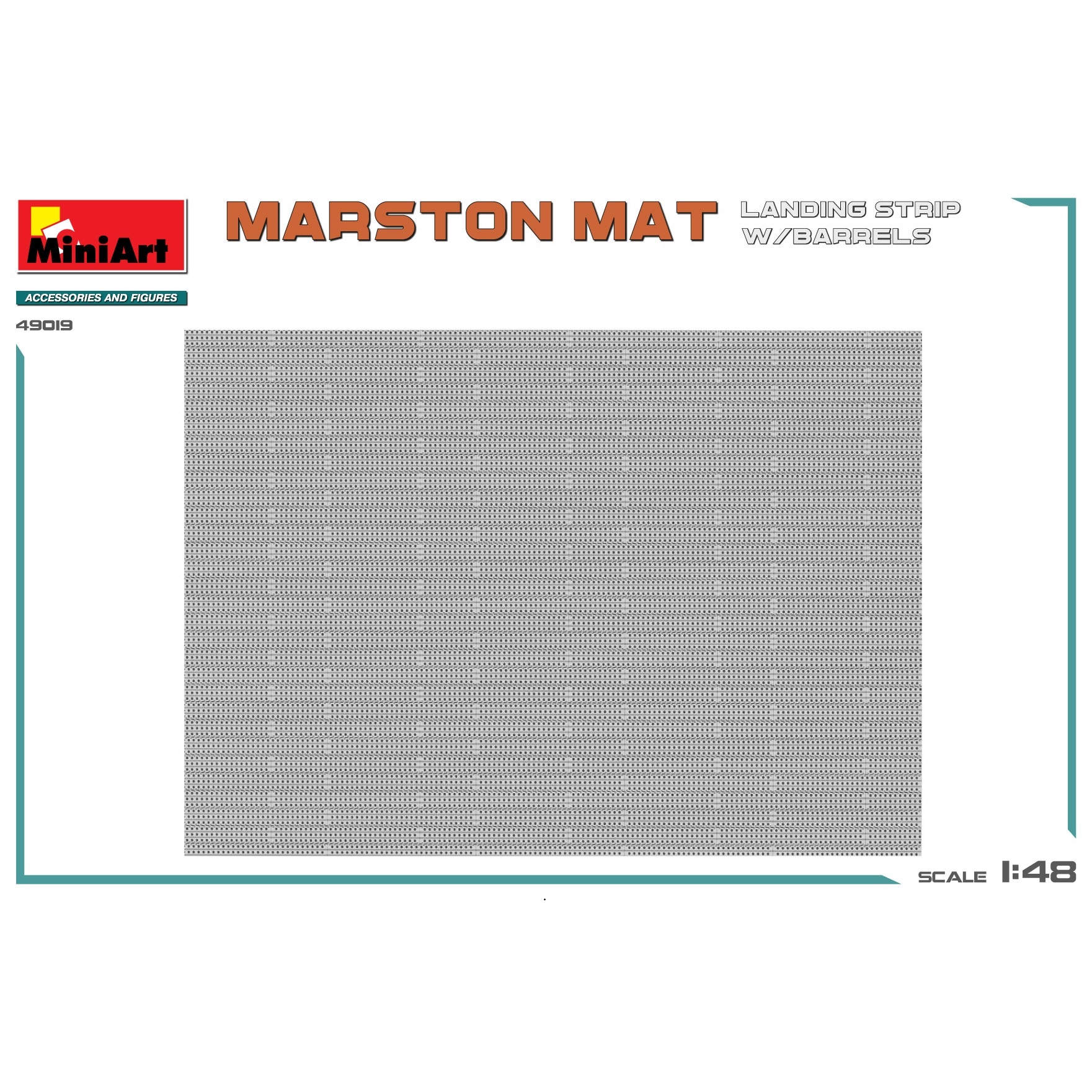 Alternative view of Marston-matto ja Öljytynnyreitä 1:48