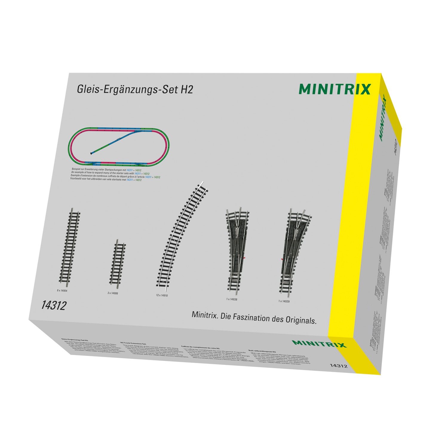 MiniTrix Ratalaajennussarja H2