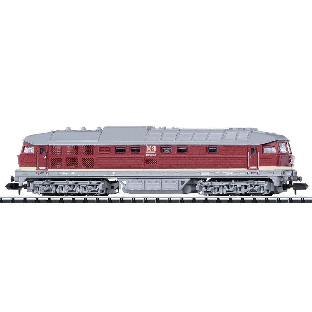 Alternative view of BR 232 357-7 "Ludmilla" DB dieselveturi N