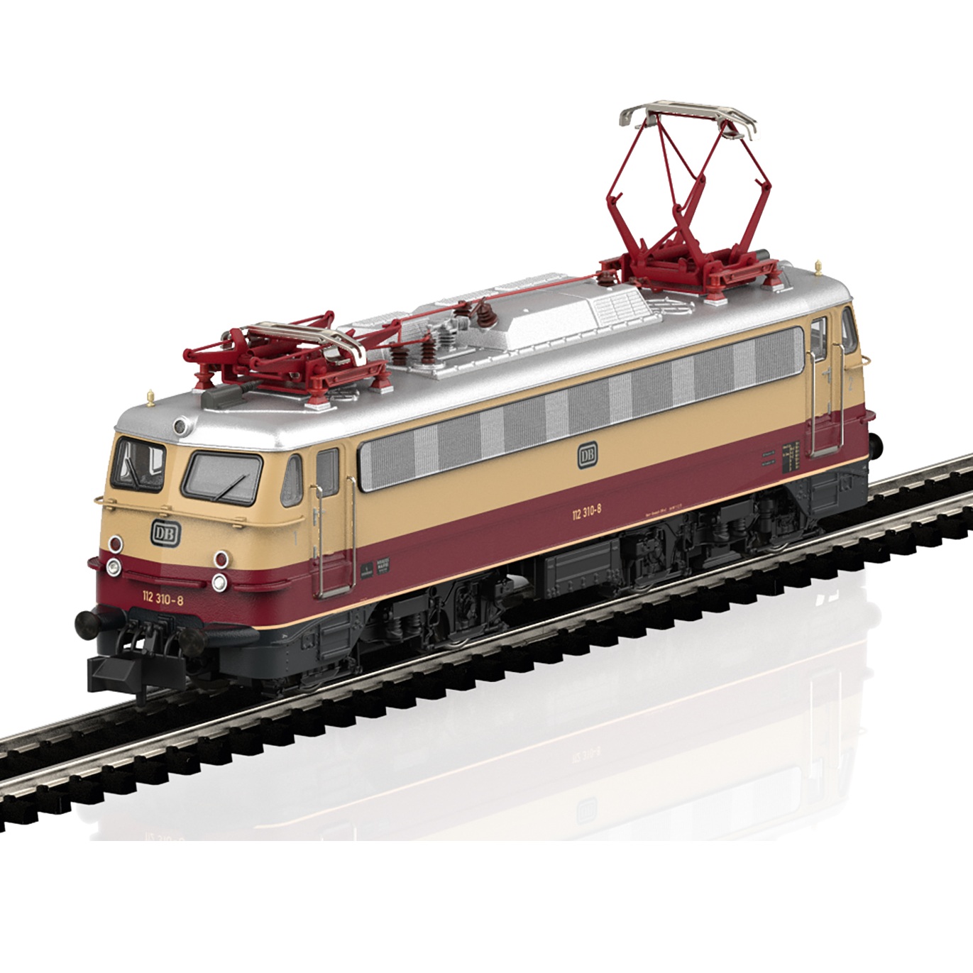 1971 TEE Rheinpfheil - BR 112 310-8 Bügelfalte DB N
