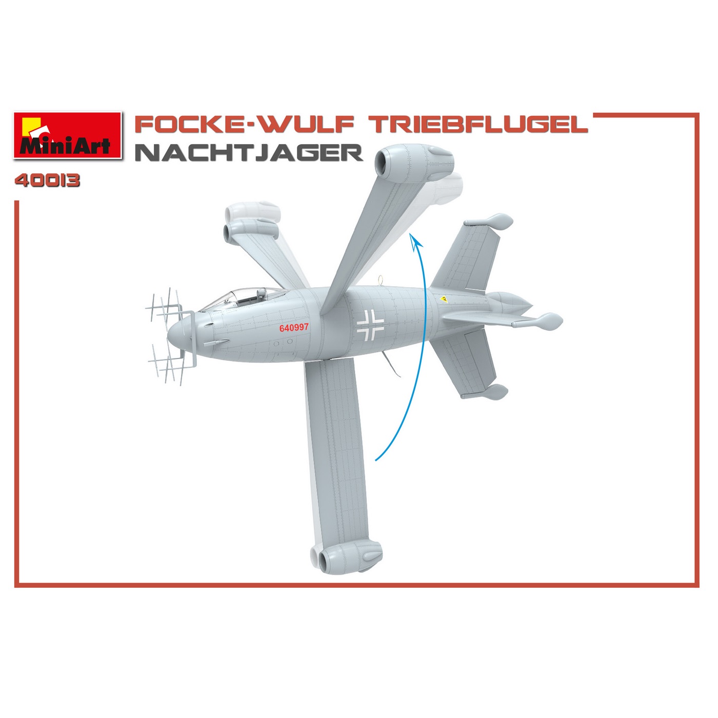 Alternative view of Focke-Wulf Triebflügel Nachtjäger 1:35
