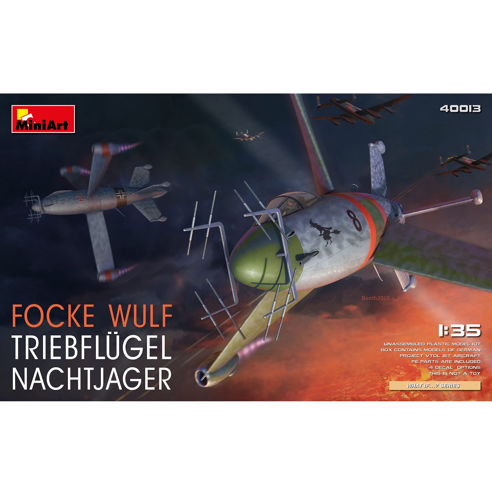 Focke-Wulf Triebflügel Nachtjäger 1:35