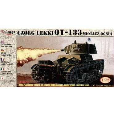 OT-133 liekinheitinvaunu 1:72 SUOMI