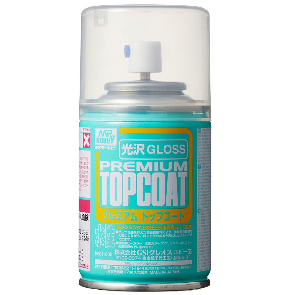Mr. Hobby Premium Top Coat - Gloss