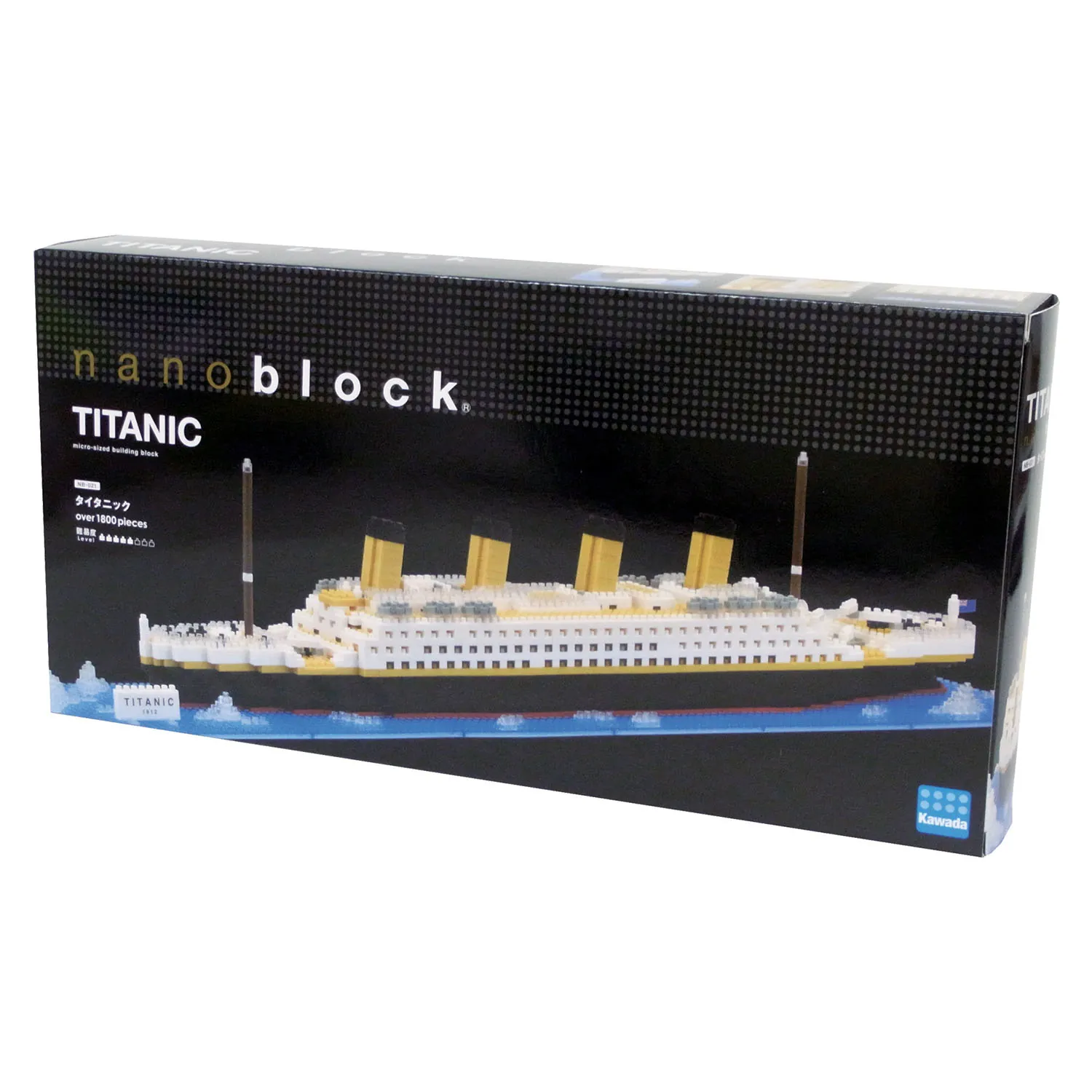 Alternative view of Nanoblock - Titanic