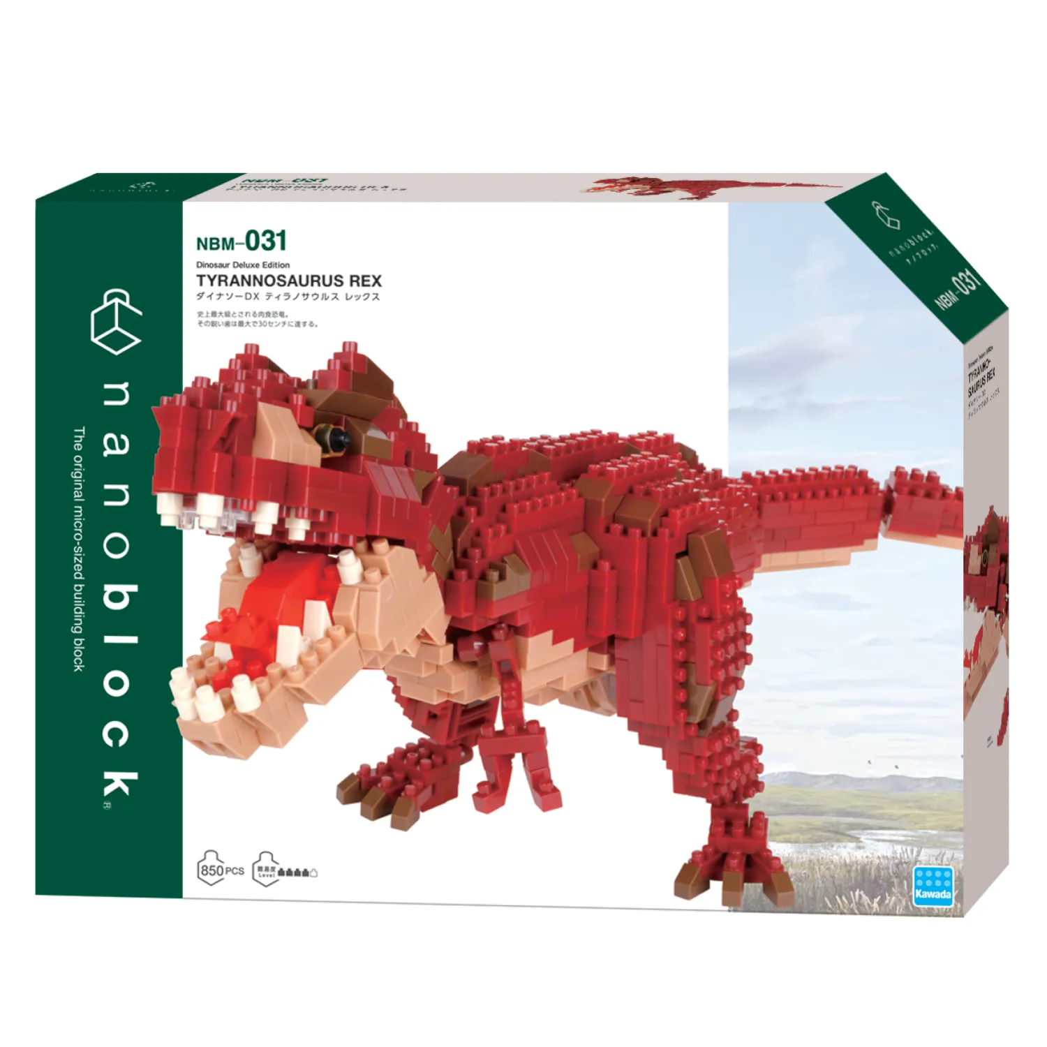 Alternative view of Nanoblock - Tyrannosaurus Rex (deluxe edition)