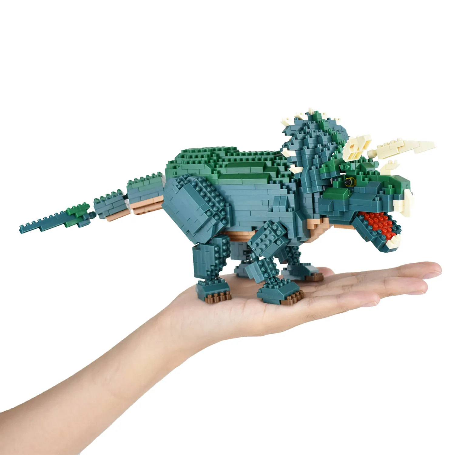 Alternative view of Nanoblock - Triceratops (deluxe edition)