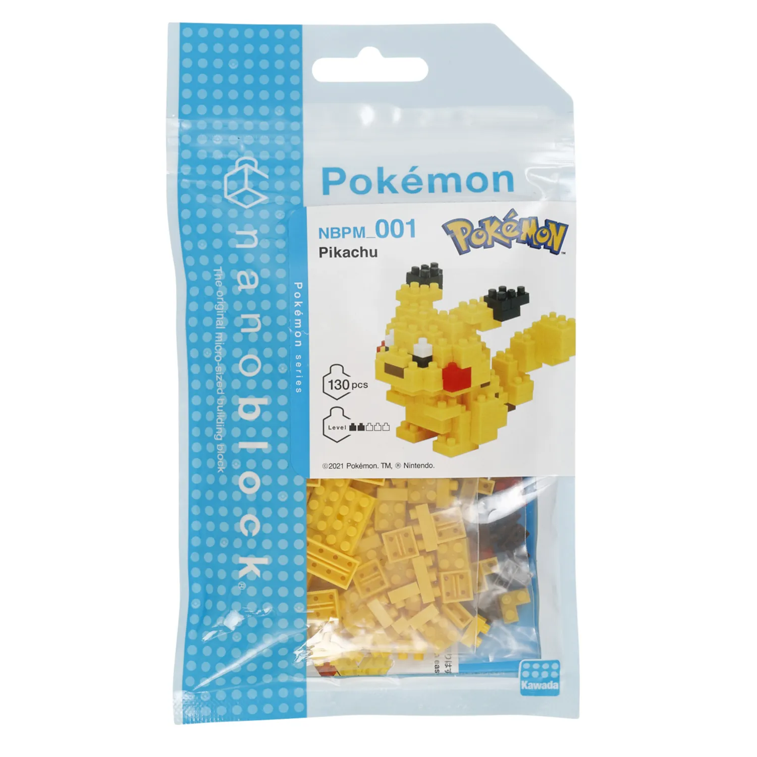 Alternative view of Nanoblock - Pokémon Pikachu