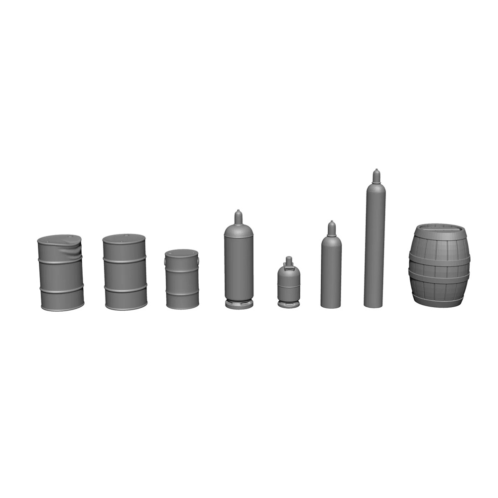 Noch 3D Kit - Tynnyreitä ja kaasupulloja
