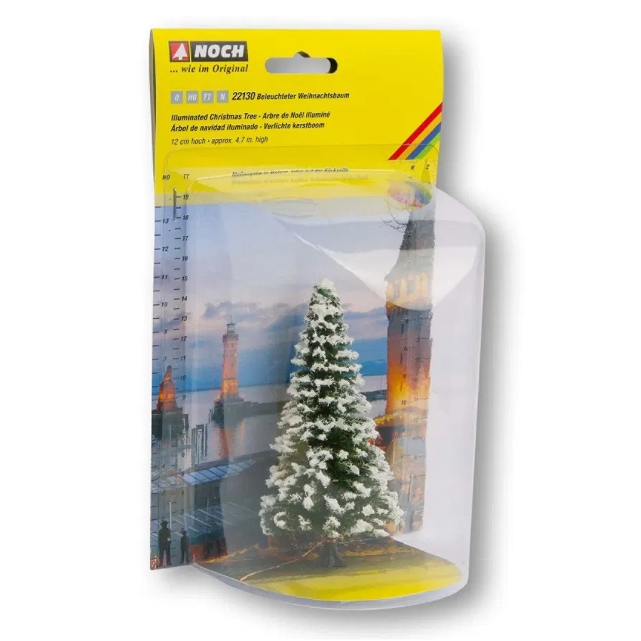 Alternative view of LED-valaistu joulukuusi, luminen