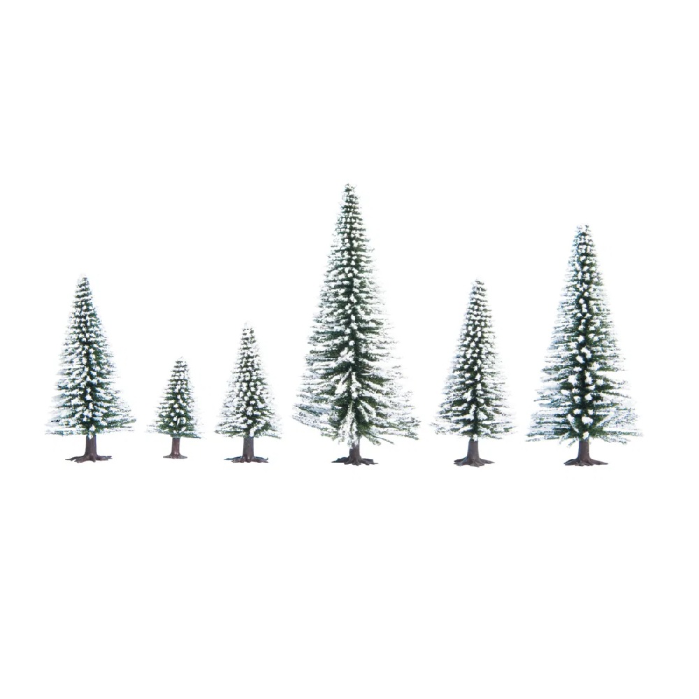 Lumiset kuuset H0 / TT