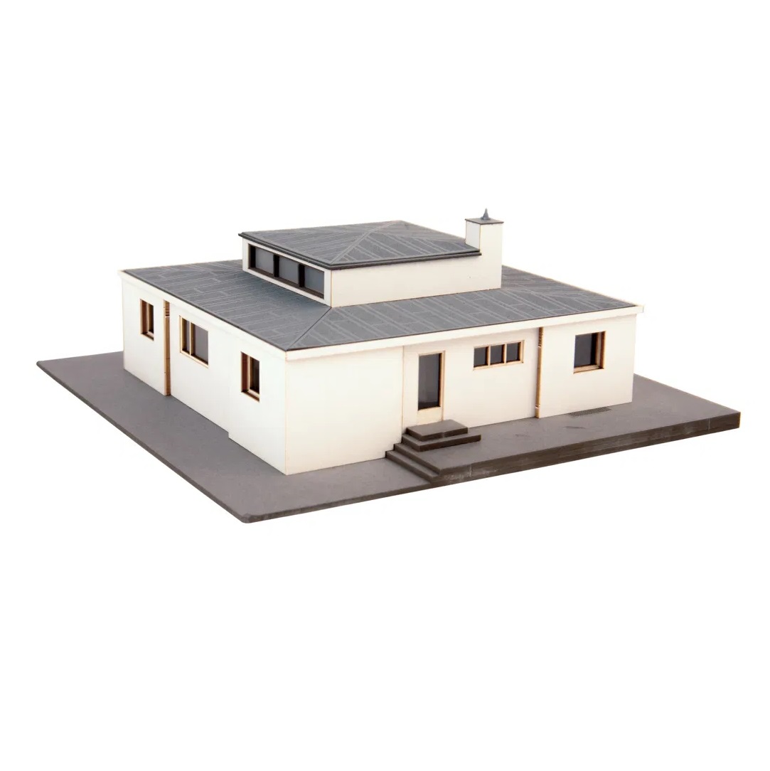 Alternative view of Bauhaus-mallitalo "Haus am Horn" 1:100