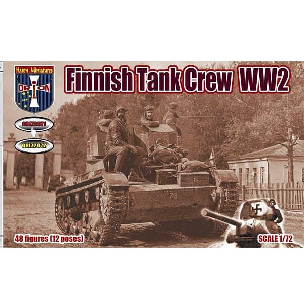 Finnish Tank Crew WW2 1:72 SUOMI