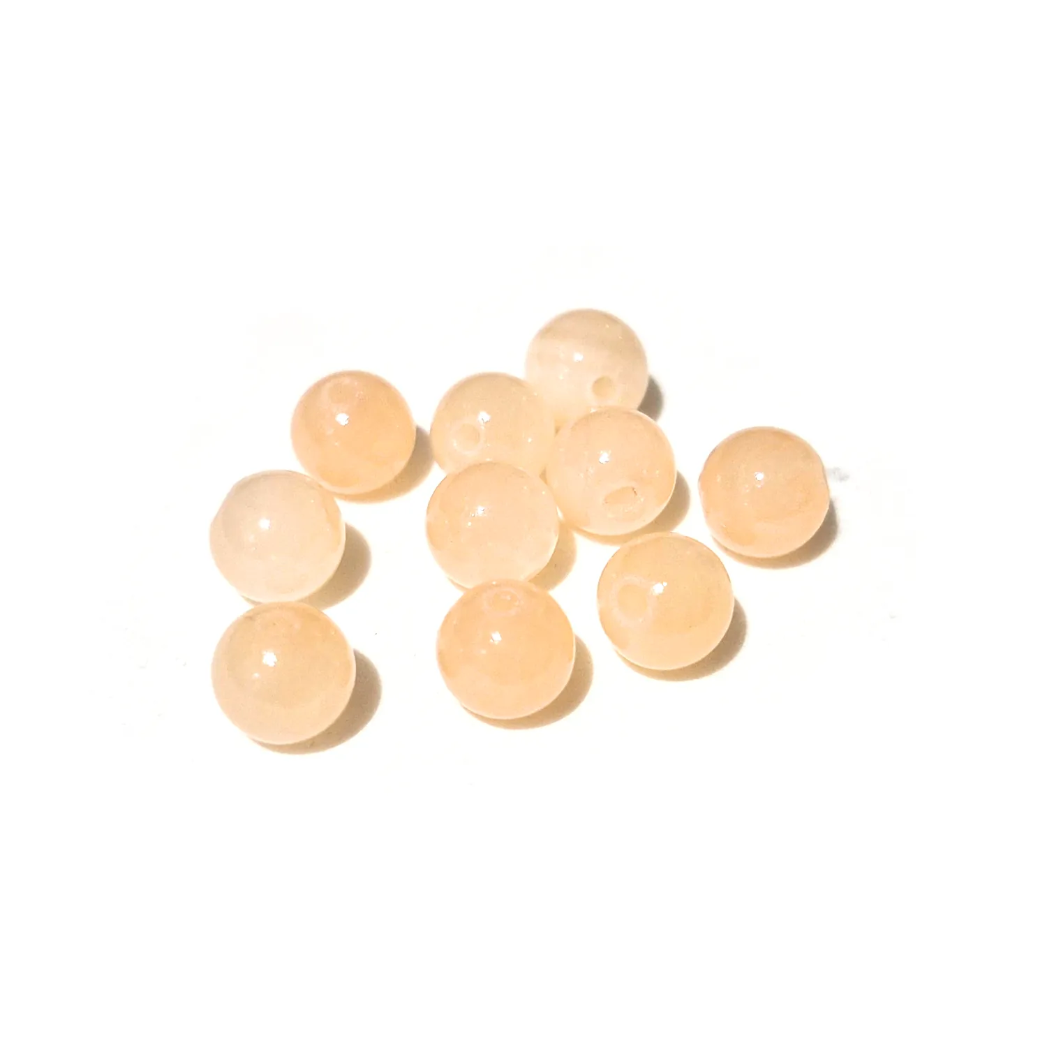 Kivihelmi 6mm 15kpl - Calcite Light Peach