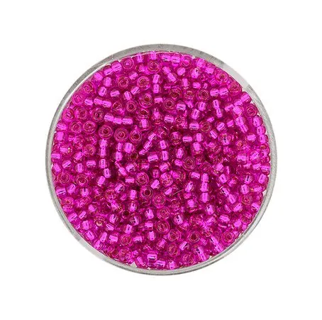 Siemenhelmi 10/0 - Silverlined Fuchsia