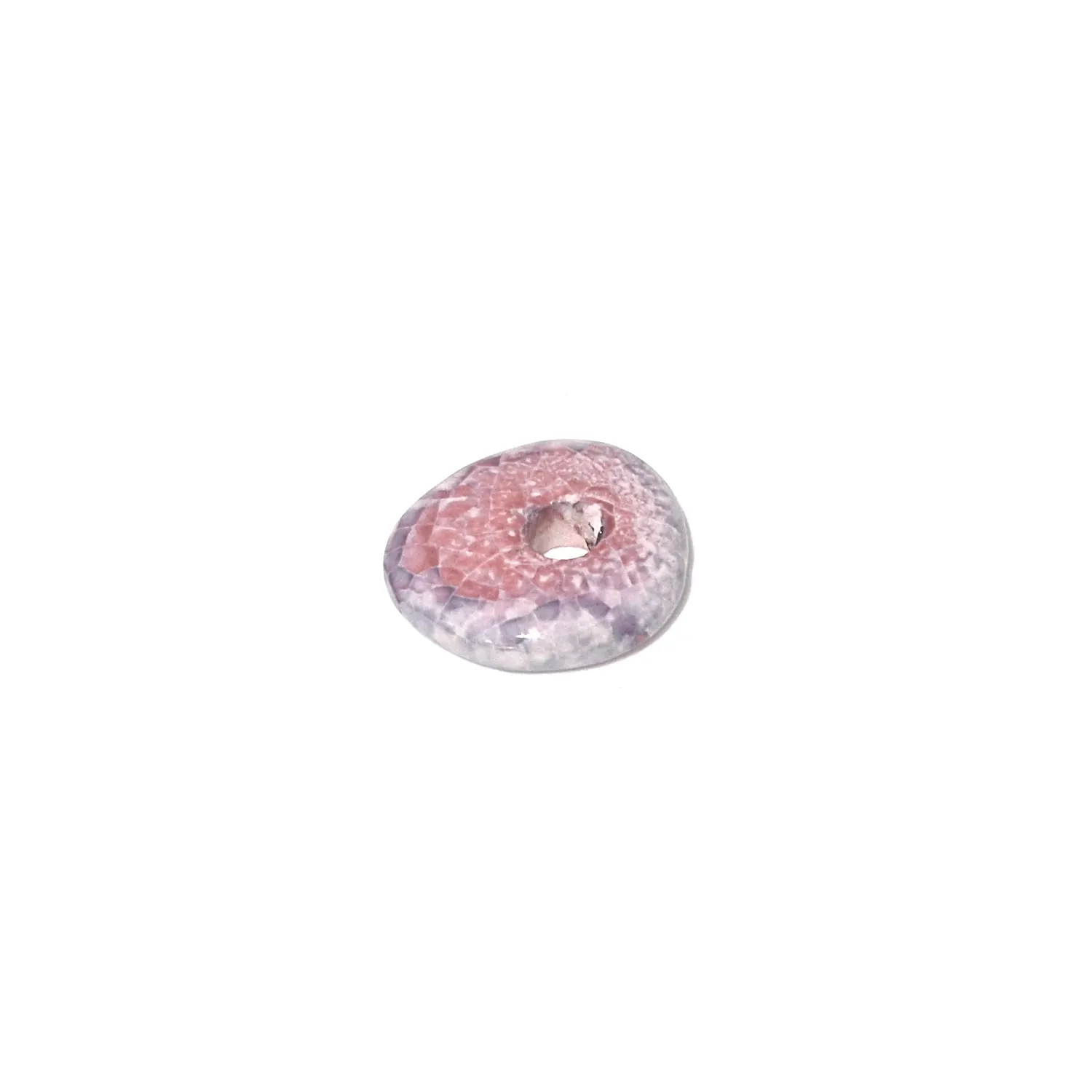 Keramiikka kiekko n.18mm 1kpl - Lila/Rosa