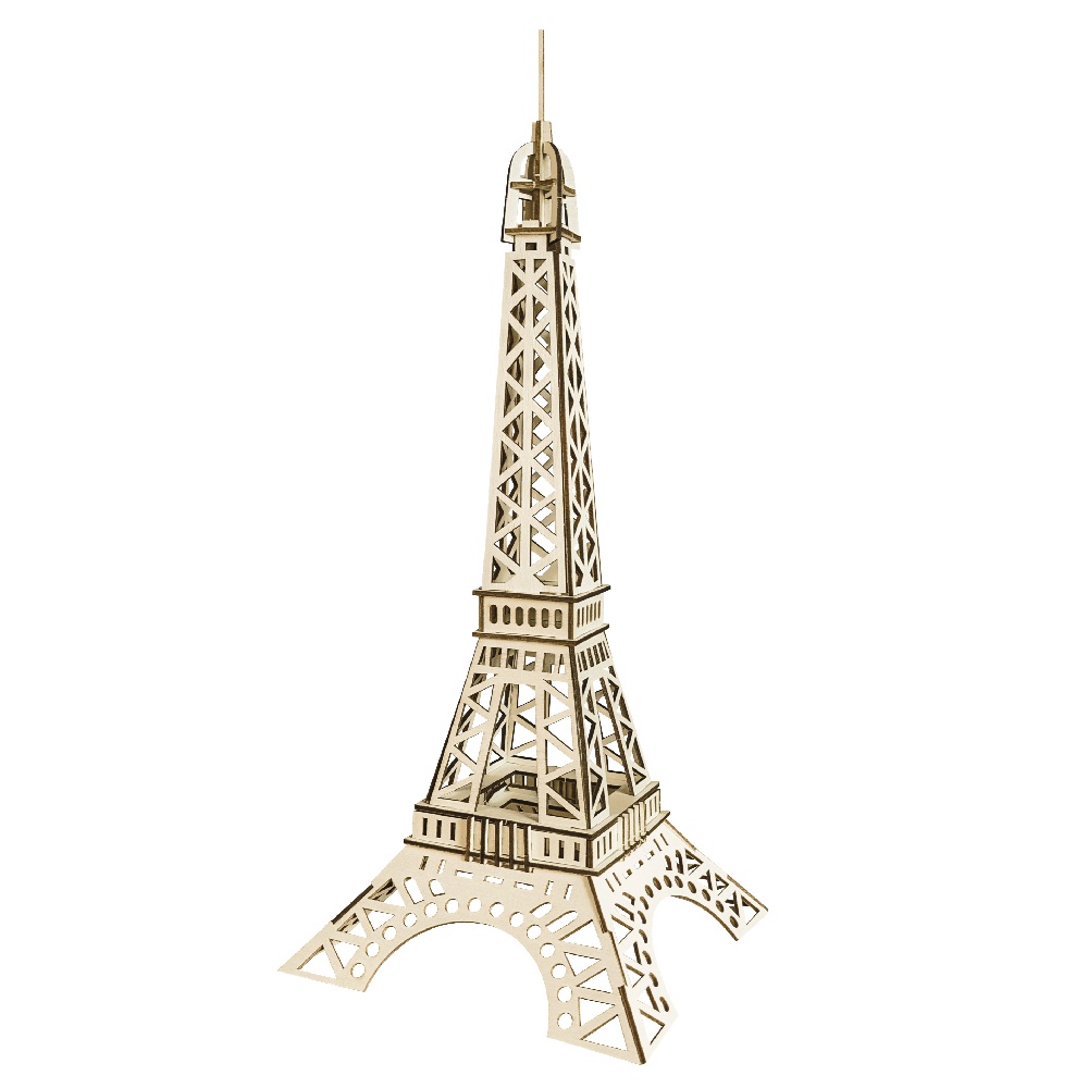 Alternative view of Puurakennussarja - Eiffel-torni