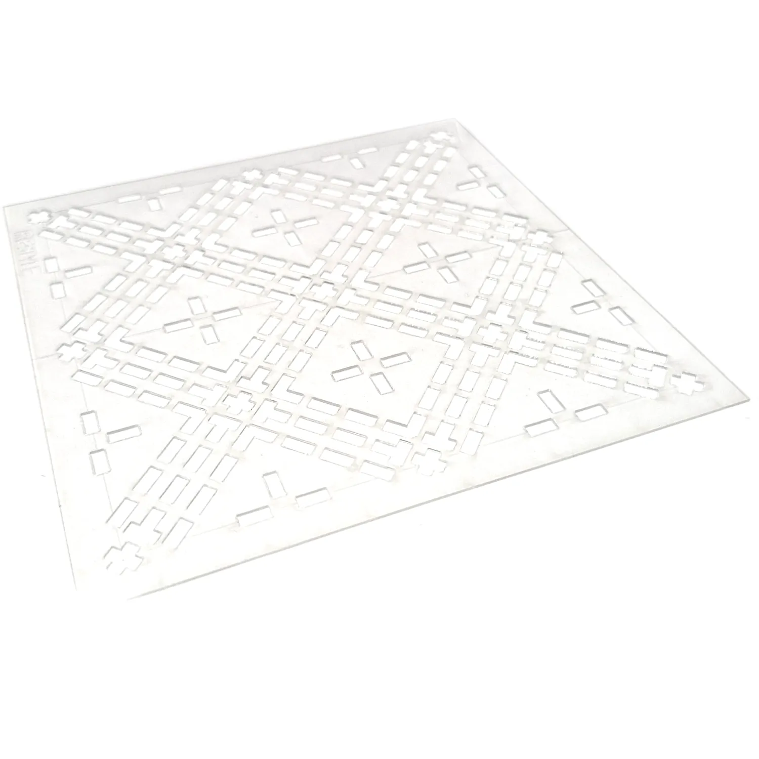 Sashiko sapluuna 10x10cm - Timantti