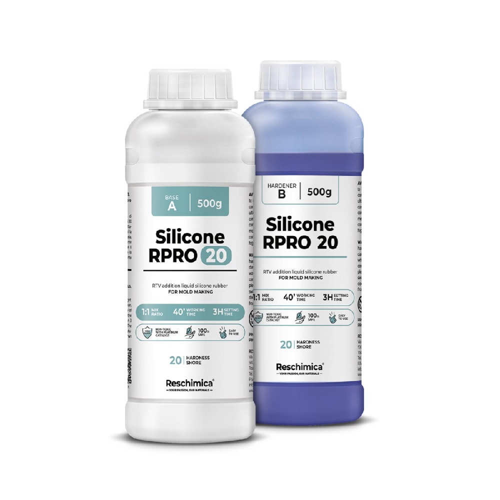 Reschimica R PRO 20 muottisilikoni 1kg