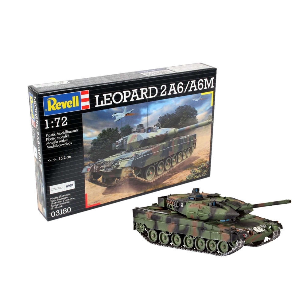 Alternative view of KMW Leopard 2A6/A6M MBT 1:72