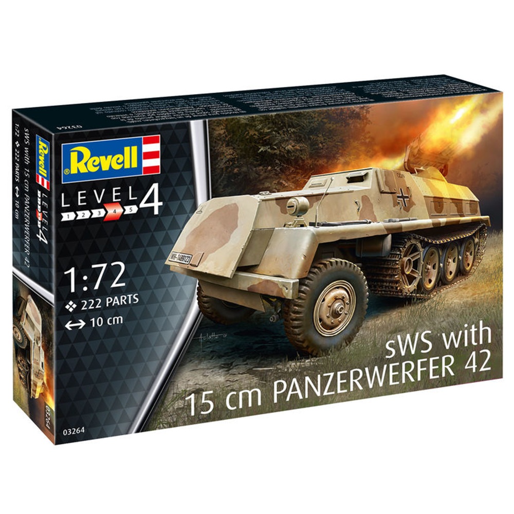 15cm Panzerwerfer 42 auf sWS 1:72