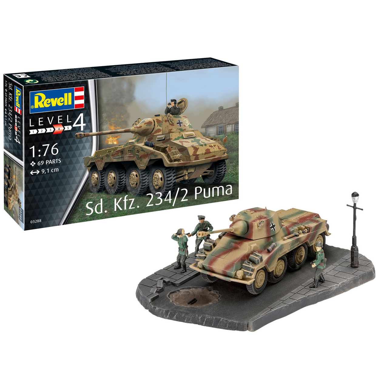 Sd. Kfz. 234/2 Puma 1:76