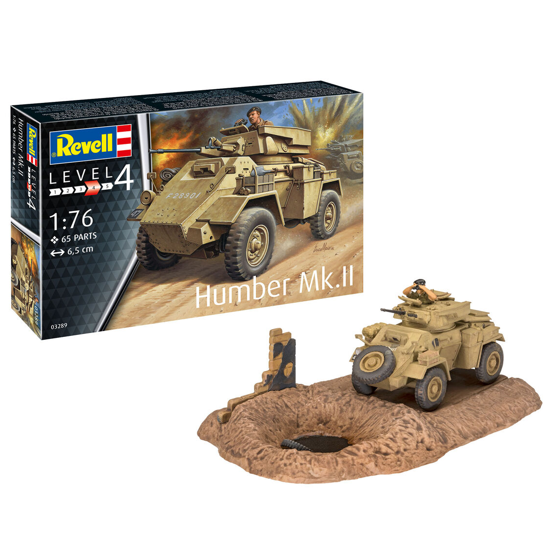 Armoured Car Humber Mk.II 1:76