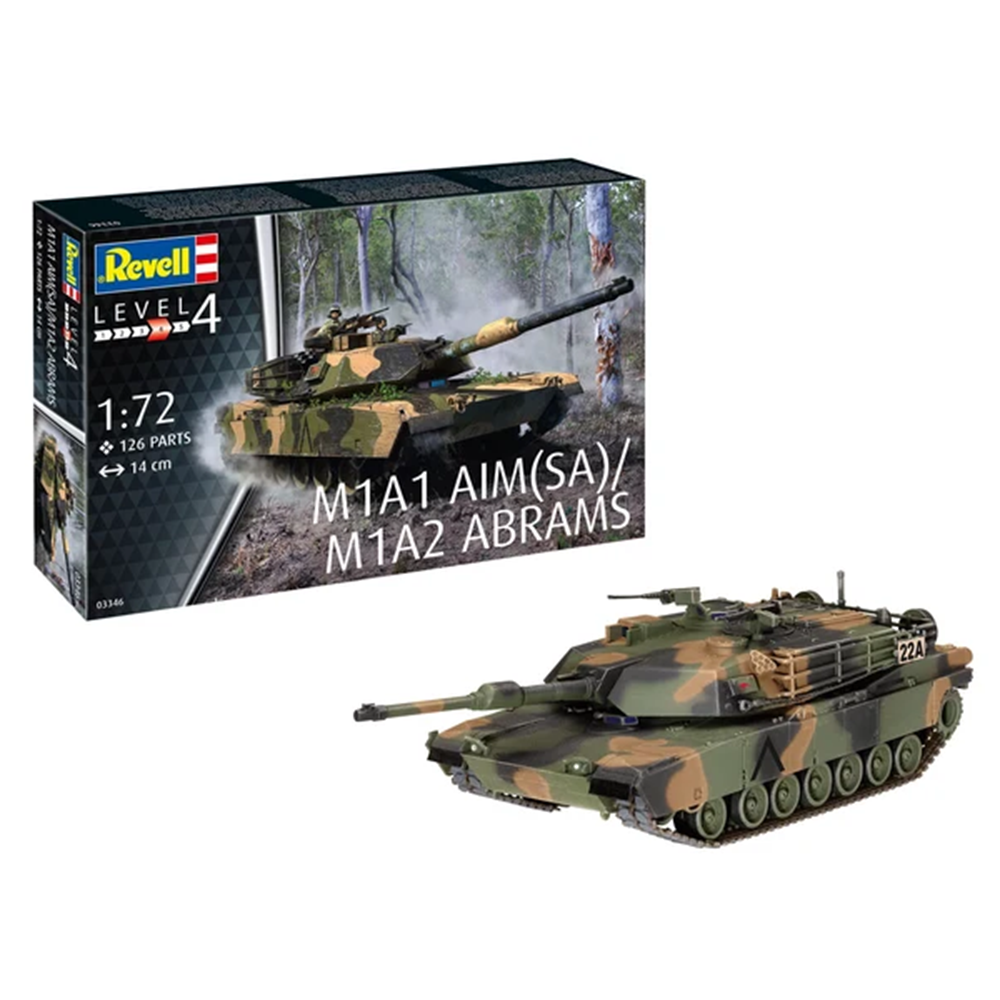 M1A1 AIM SA / M1A2 Abrams MBT 1:72