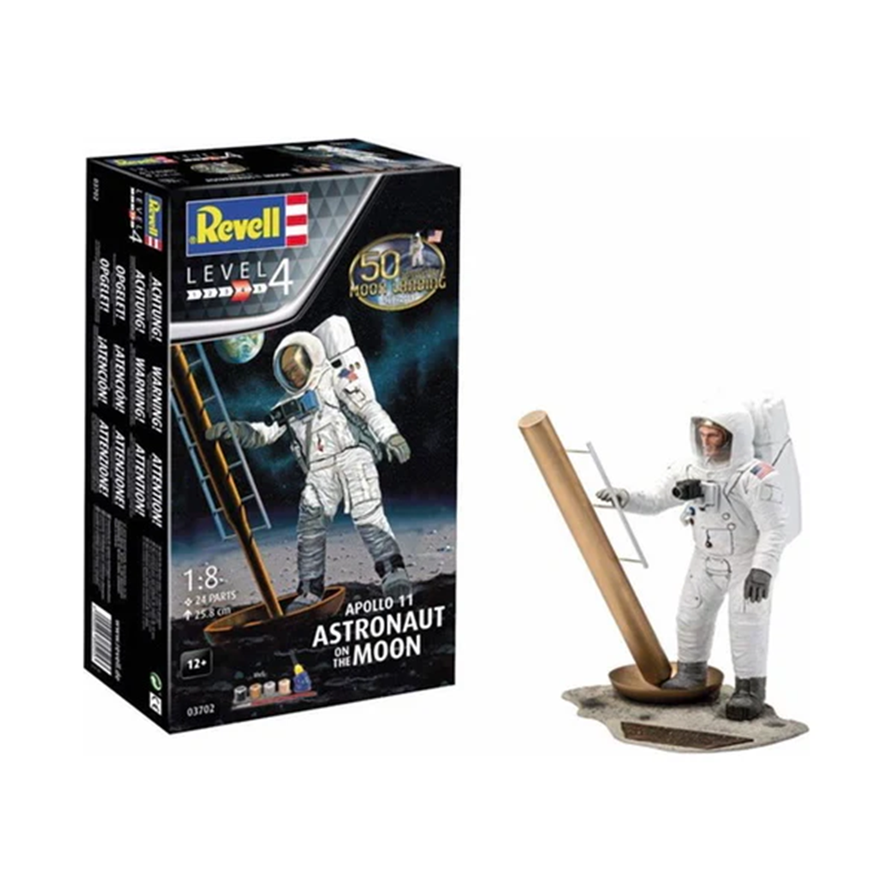 Apollo 11 Astronaut Armstrong on the Moon 1:8