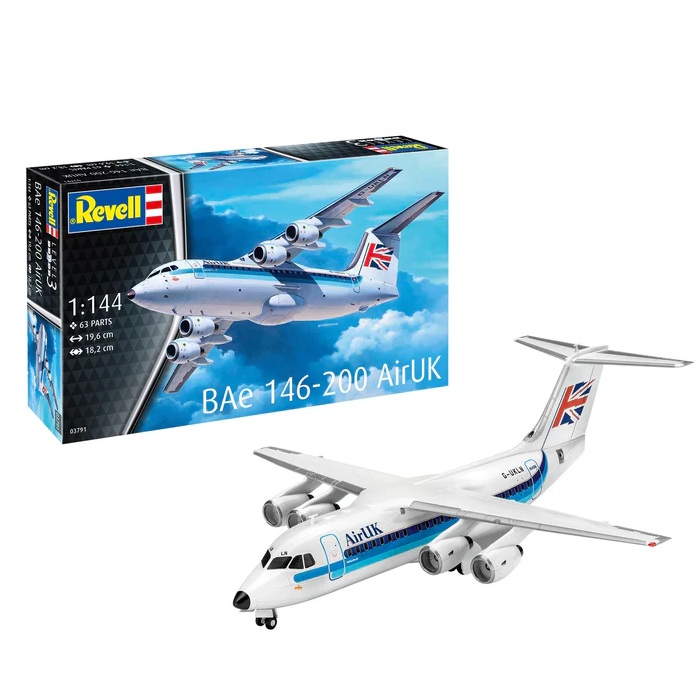 British Aerospace BAe 146-200 "AirUK" 1:144